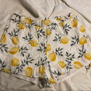 Lemon Soft Shorts